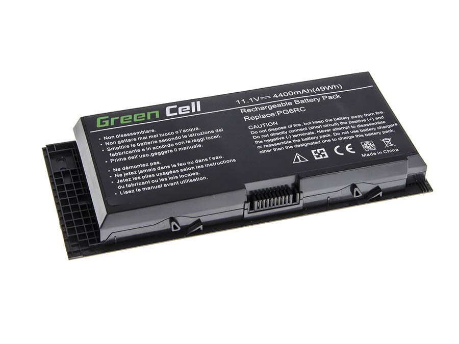 Green Cell Battery for Dell Precision M4600 M4700 M4800 M6600 M6700 / 11,1V 4400mAh