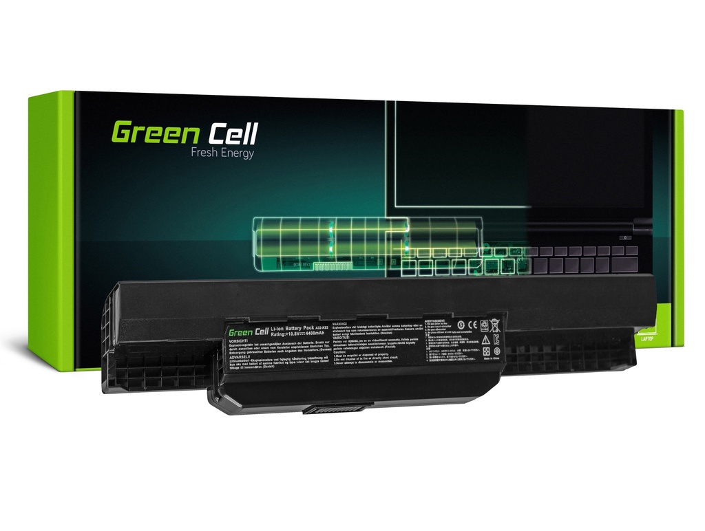 Батерија Green Cell за Asus A31-K53 X53S X53T K53E / 11,1V 4400mAh