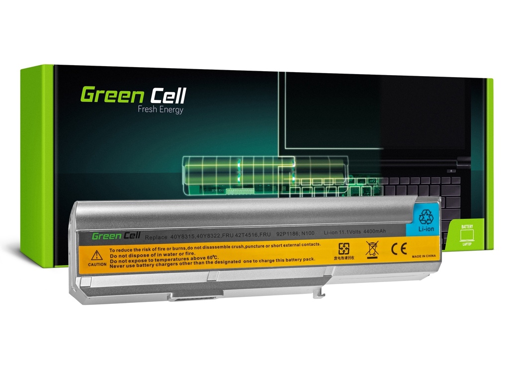 Батерија Green Cell за Lenovo 3000 N100 N200 C200 / 11,1V 4400mAh