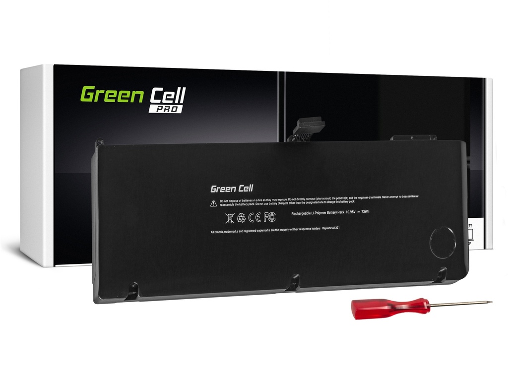 Батерија Green Cell PRO батерија за Apple Macbook Pro 15 A1286 2009-2010 / 10,95V 57wh