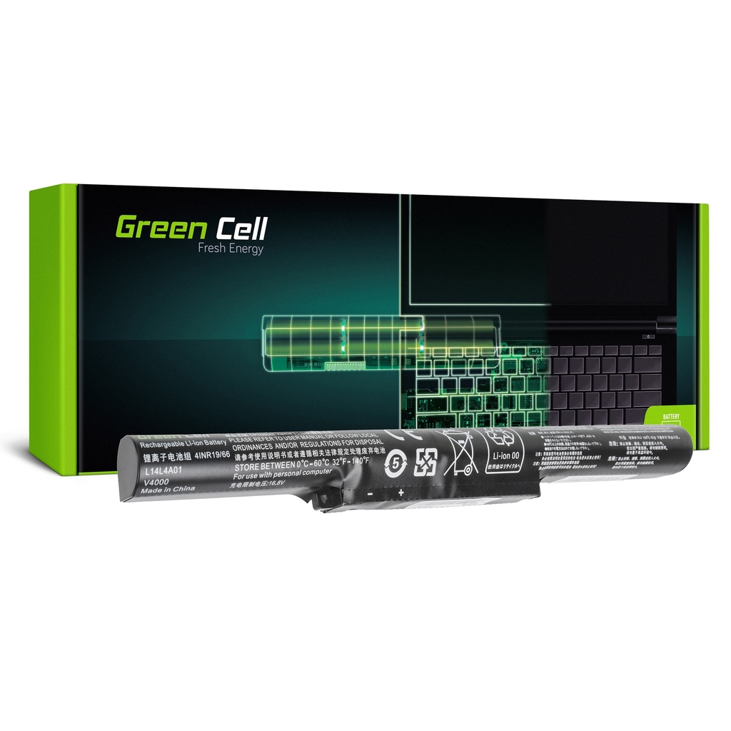 Батерија Green Cell за Lenovo Z51 Z51-70 IdeaPad 500-15ISK / 14,4V 2200mAh