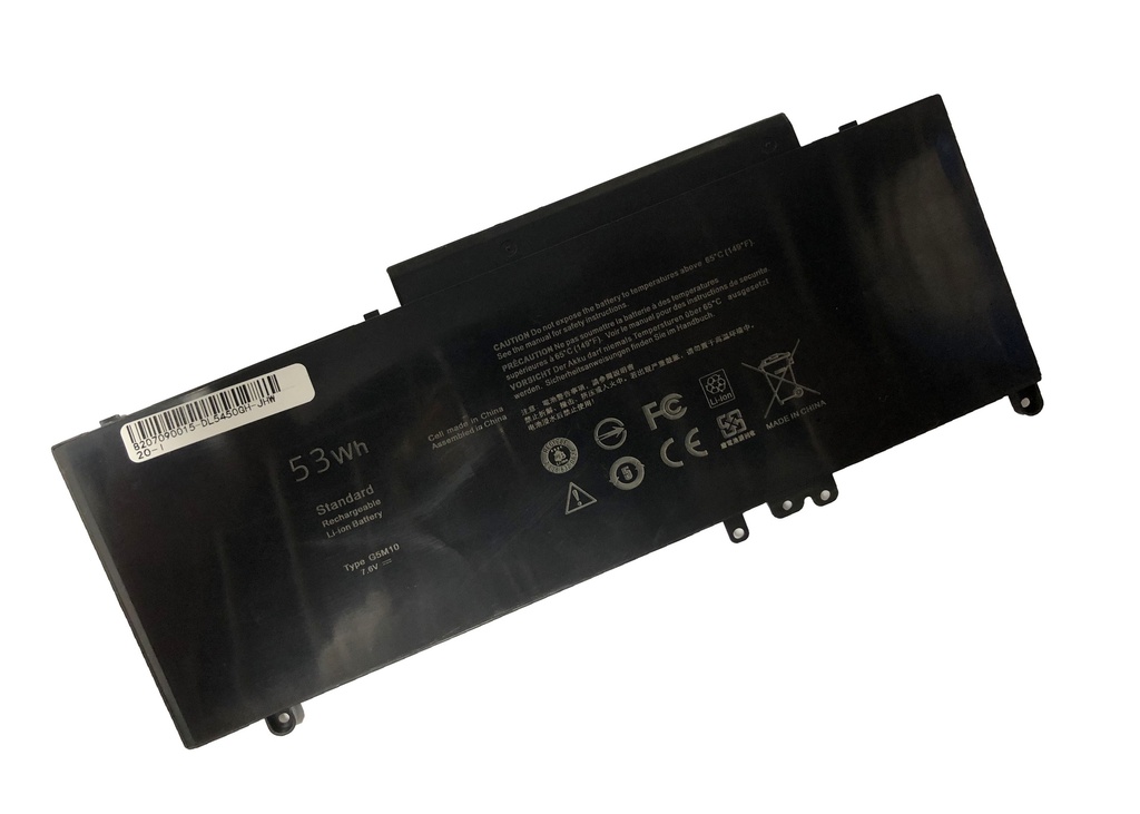 NRG+ Батерија за Dell Latitude E5450 E5470 E5550 E5570 / 7,6V 53 Wh