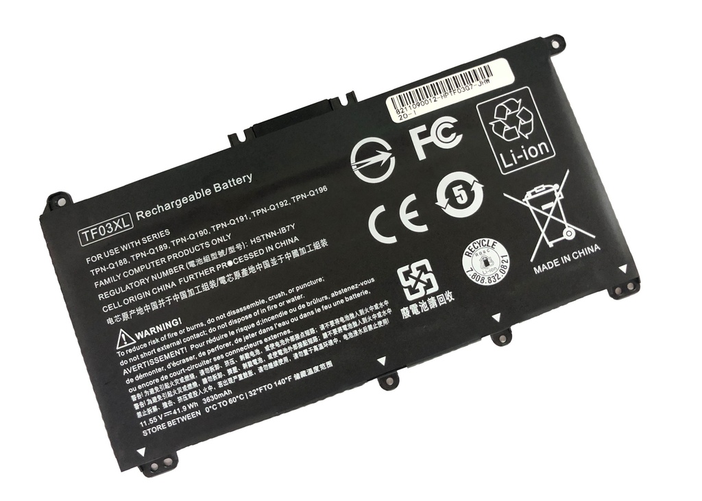 Батерија NRG+ за HP Pavilion 15-CC Series TF03XL ,TF03041XL