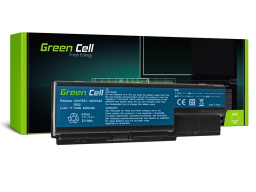 [GCL.AC03] Батерија Green Cell за Acer Aspire 5520 AS07B31 AS07B32 / 11,1V 4400mAh