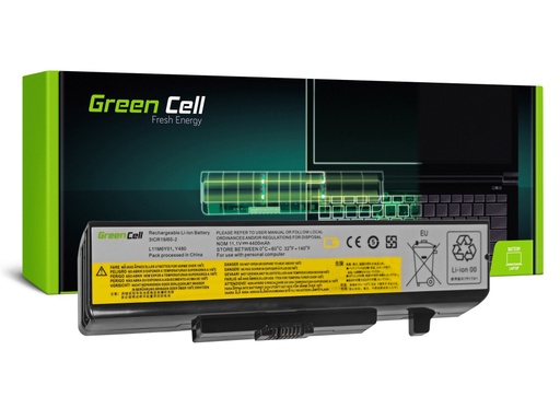 [GCL.LY480] Батерија Green Cell за Lenovo Y480 V480 Y580 / 11,1V 4400mAh
