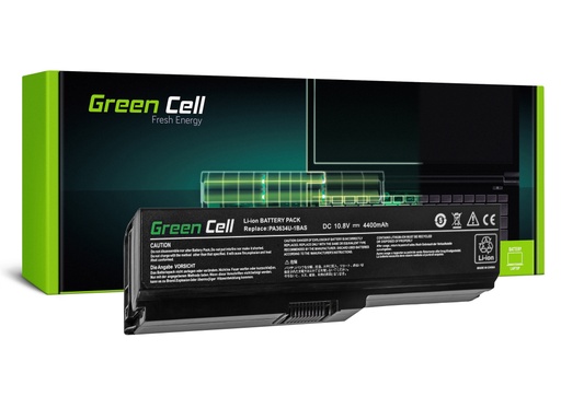 [GCL.T3817] Батерија Green Cell за Toshiba Satellite A660 A665 L650 L650D L655 L670 L670D PA3634U-1BRS / 11,1V 4400mAh