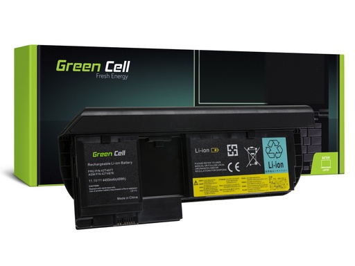 [GCL.LX230T] Батерија Green Cell за Lenovo ThinkPad Tablet X220 X220i X220t X230 X230i X230t / 11,1V 4400mAh