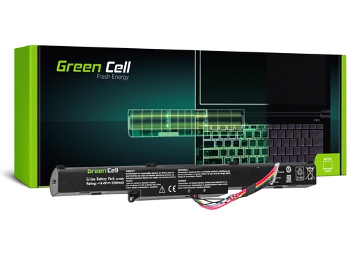 [GCL.AS77] Батерија Green Cell за Asus A41-X550E F550D F550DP F750L / 14,4V 2200mAh
