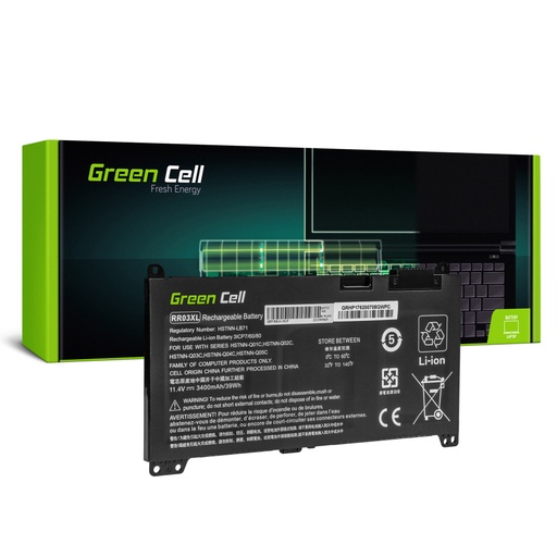 [GCL.HP183] Батерија Green Cell  RR03XL за HP ProBook 430 G4 G5 440 G4 G5 450 G4 G5 455 G4 G5 470 G4 G5